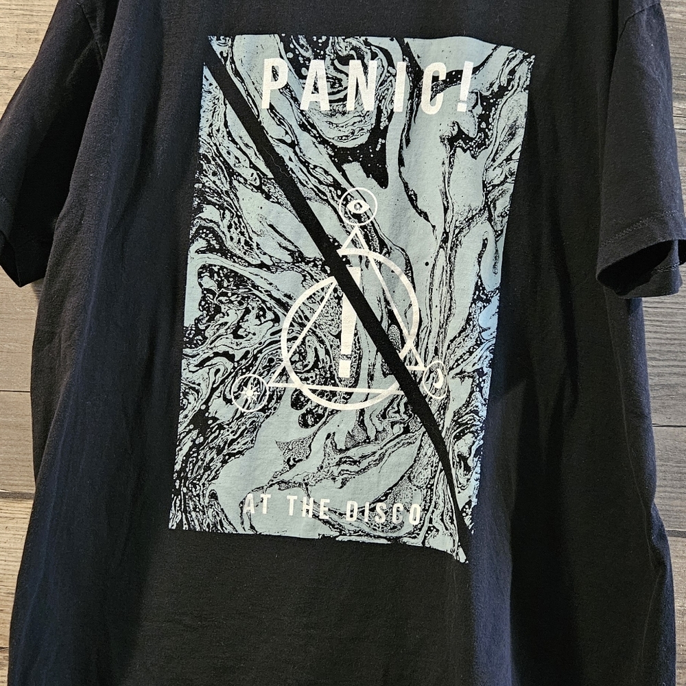 Panic At The Disco Black Short Sleeve XXL